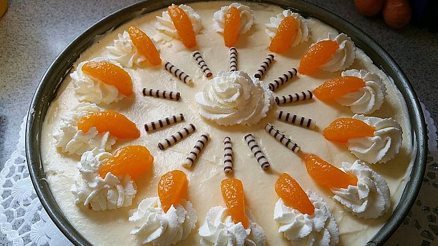 Sekttorte mit Mandarinen von Biggy93