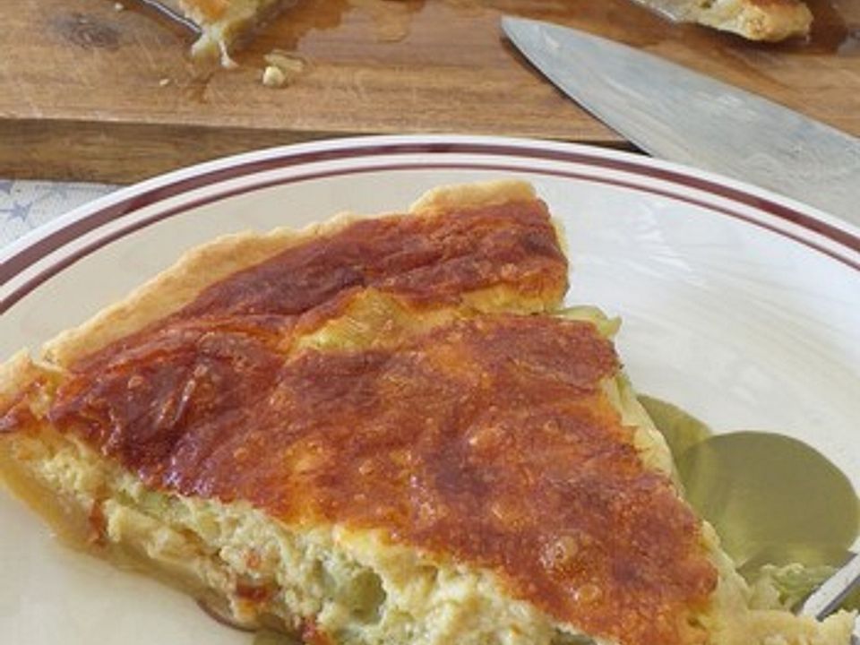 Lauchquiche mit Münsterkäse von Pannepot| Chefkoch