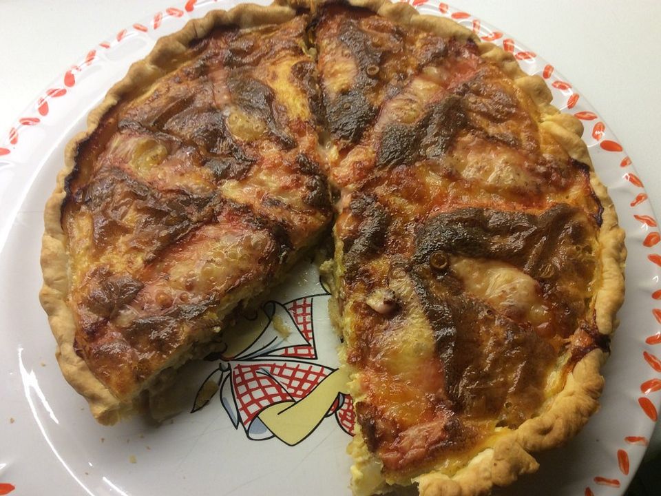 Lauchquiche mit Münsterkäse von Pannepot| Chefkoch