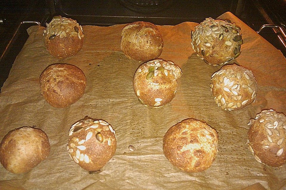 Quark - Vollkornbrötchen