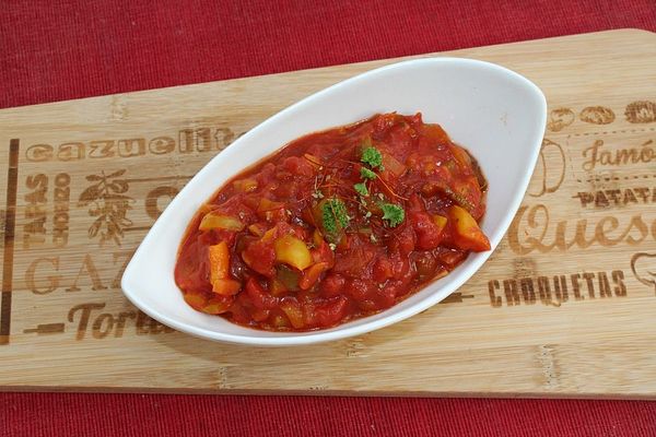 Pikantes Tomaten - Paprika Gemüse von Nachteule2 | Chefkoch