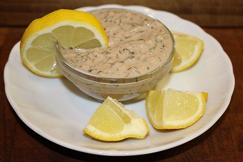 Thunfisch-Dip mit Dill