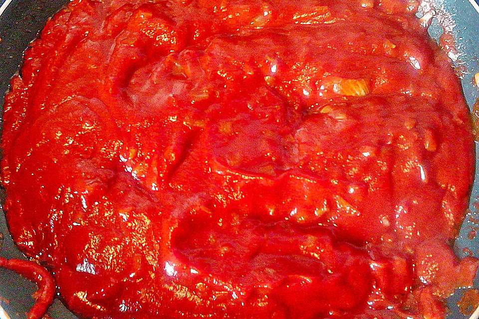 Currysauce für Currywurst