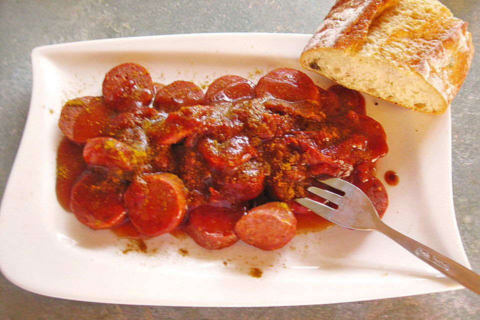 Currysauce für Currywurst