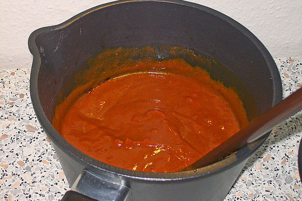 Currysauce für Currywurst