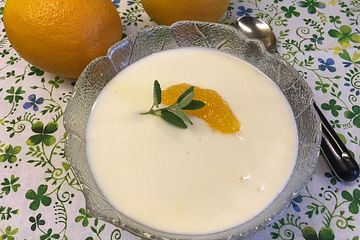 Leichtes Joghurt Orangen Dessert Von Sessm Chefkoch
