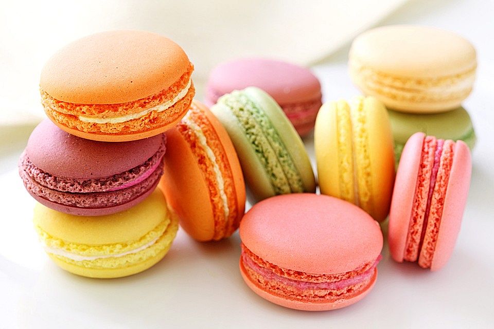 Französische Macarons