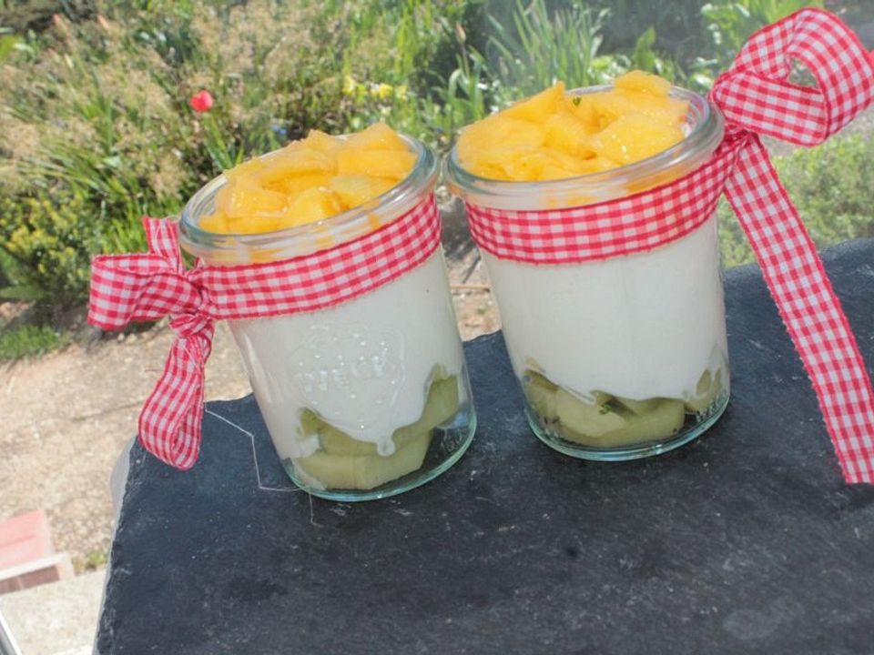 Kokos-Joghurt mit Mango und Kiwi von Kaschka911| Chefkoch