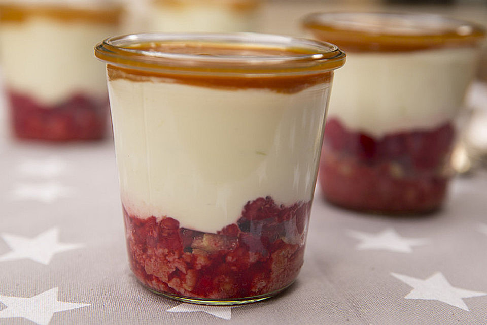 Frischkäse-Karamell-Trifle