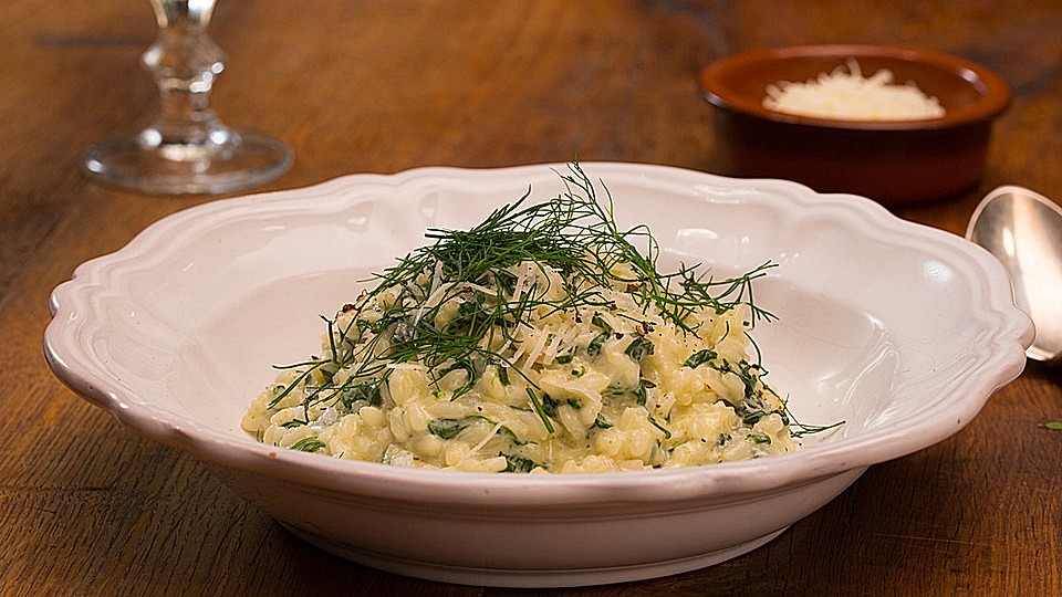 Limetten-Risotto mit Spinat von Chefkoch-Video
