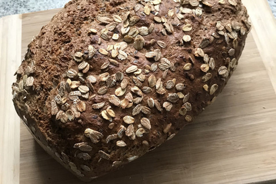 3-Minuten-Vollkornbrot