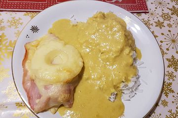 Hahnchen Hawaii Mit Currysosse Von Kuchengewusel Chefkoch