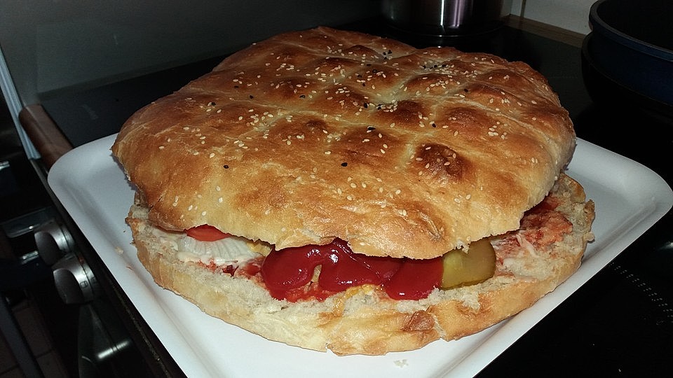 Riesen Burger Von Mosatife Chefkoch