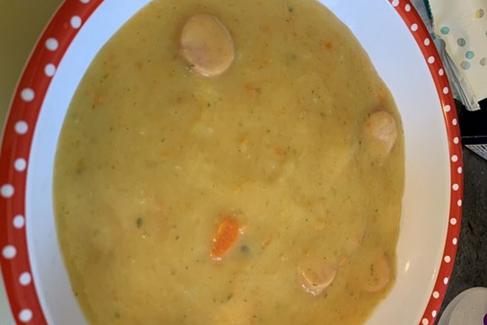 Einfache Kartoffelsuppe