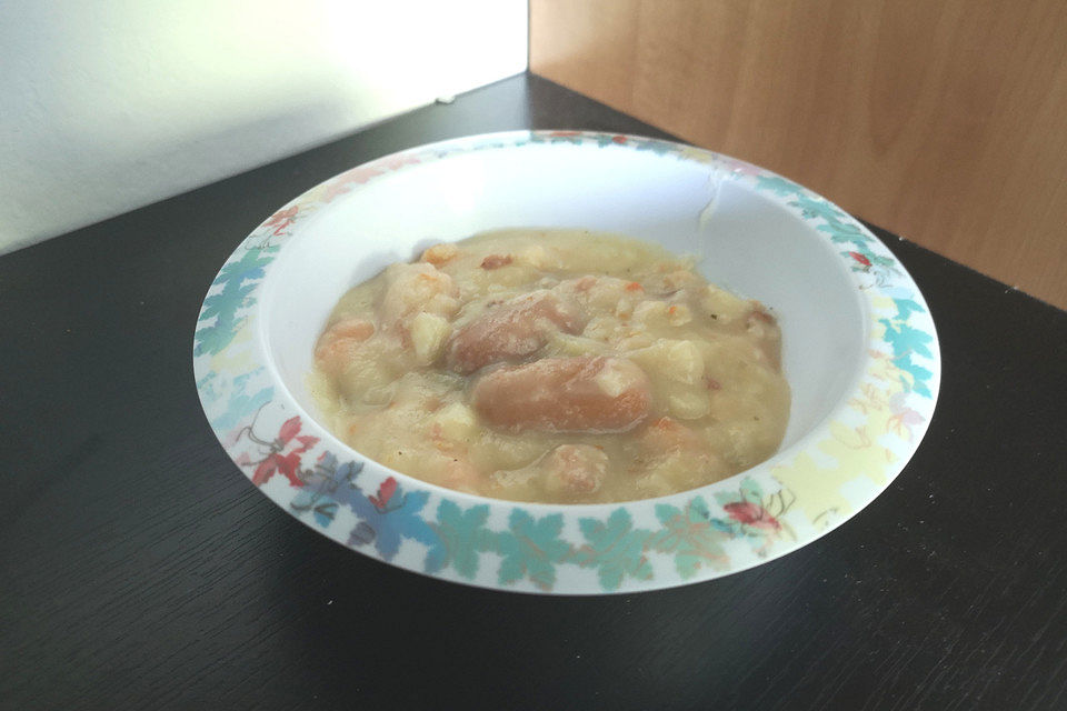 Einfache Kartoffelsuppe