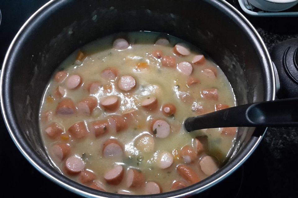 Einfache Kartoffelsuppe