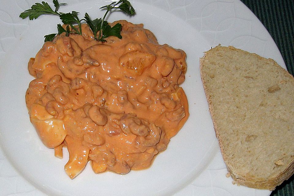 Göttlicher Krabbensalat mit Nordseekrabben