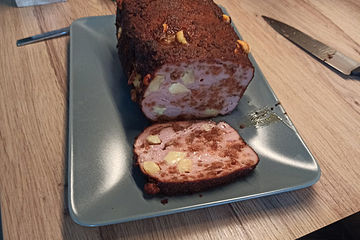 BBQ-Fleischkäse mit Käse