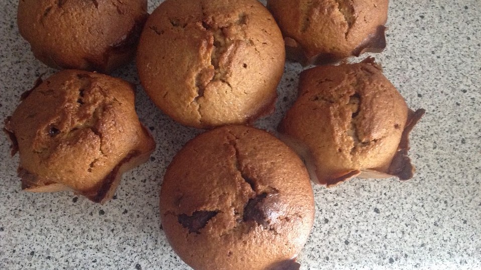 Fruchtige, saftige Marmeladen-Muffins von Vollzeitfutterer