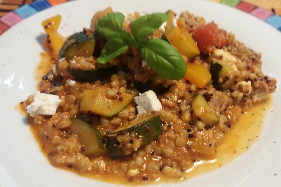 Quinoa Buchweizen Pfanne