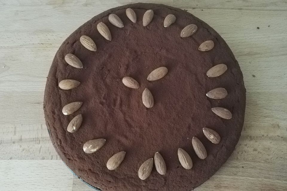 Schokoladenkuchen - glutenfrei, ohne Zuckerzusatz