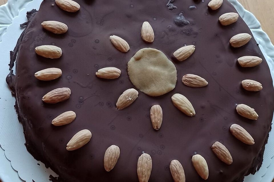 Schokoladenkuchen - glutenfrei, ohne Zuckerzusatz