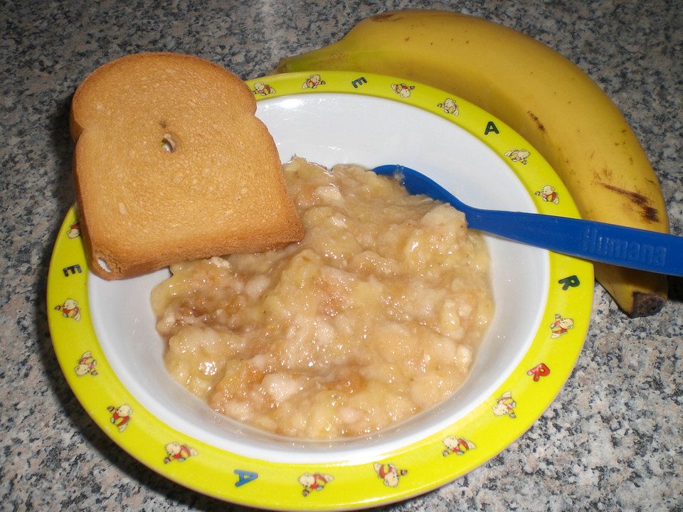 Zwieback - Banane - Brei von stephie-k| Chefkoch