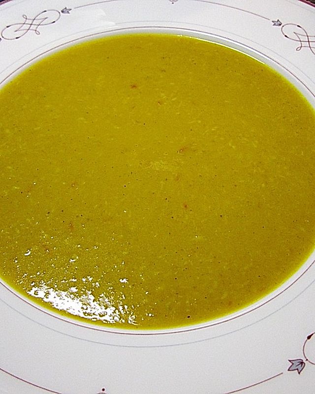 Curry-Kokossuppe