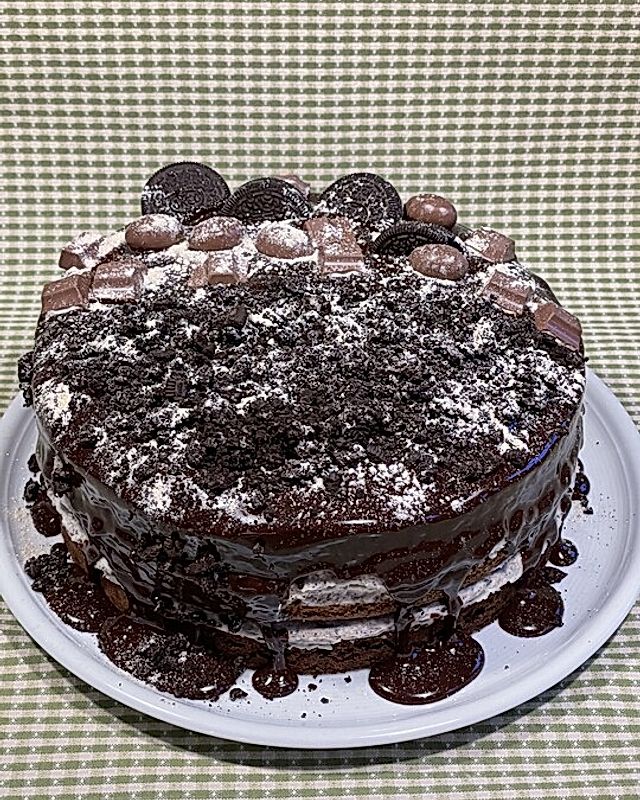 Schoko-Mascarpone-Torte Oreo-Style