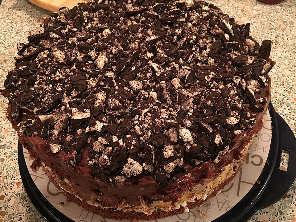 Schoko-Mascarpone-Torte Oreo-Style von Susi-die-Tortenqueen | Chefkoch