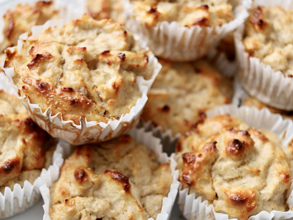Eiweißreiche cleane und saftige SportlerApfelMuffins von housekatze