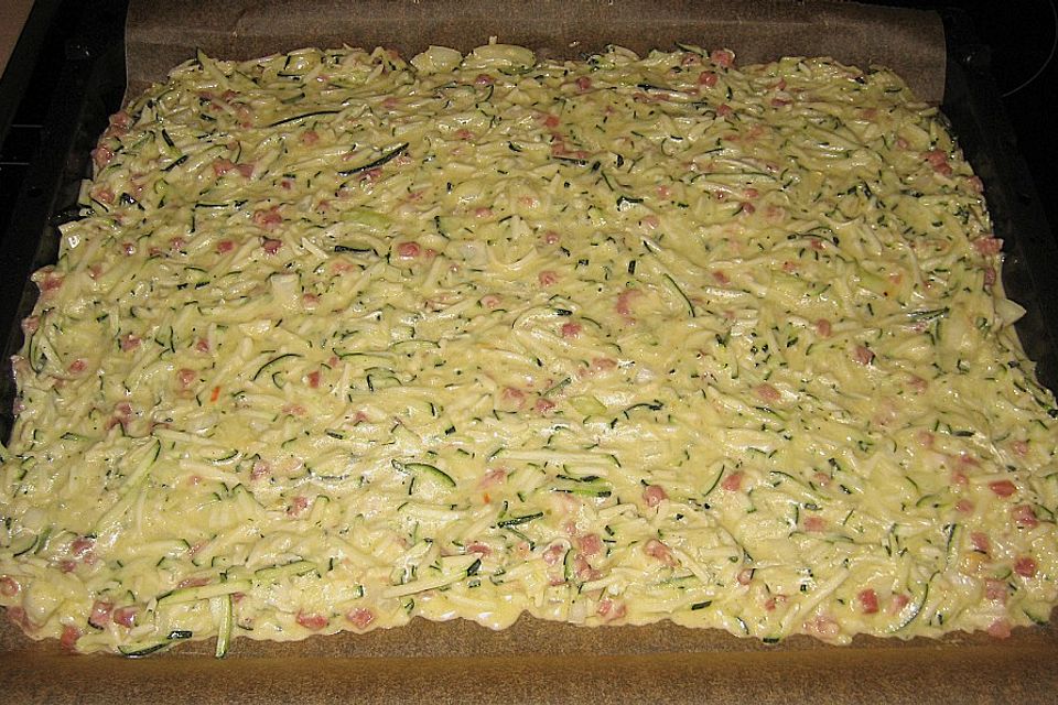 Zucchinipizza