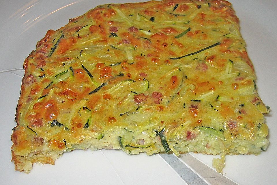 Zucchinipizza