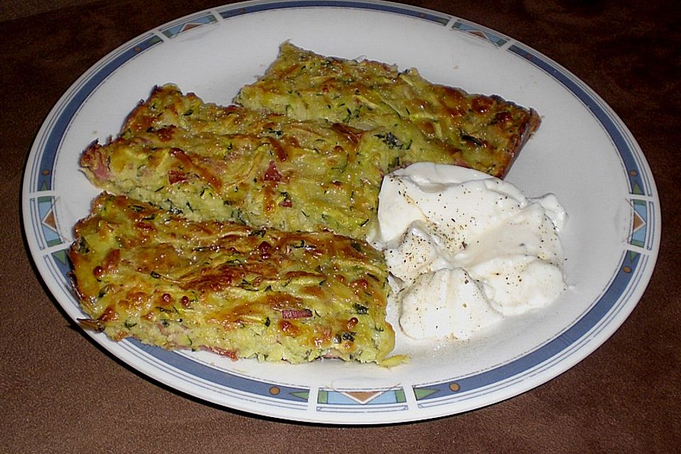 Zucchinipizza