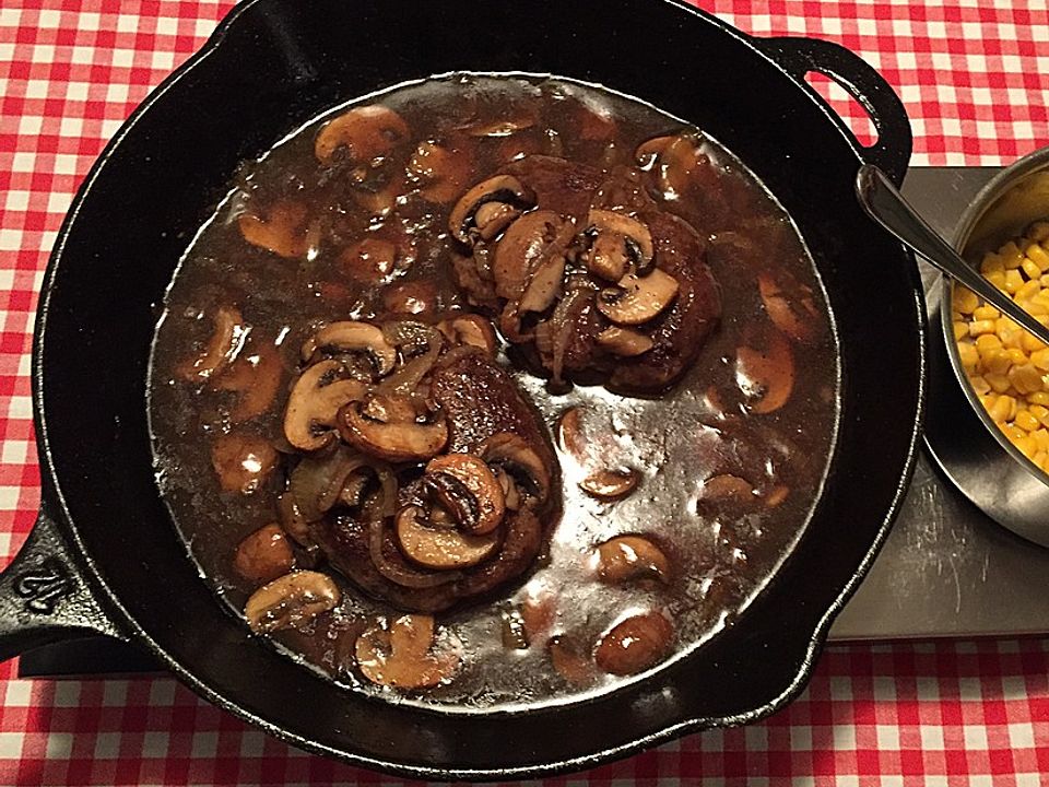 Beefsteak mit Champignons von DerJörch| Chefkoch
