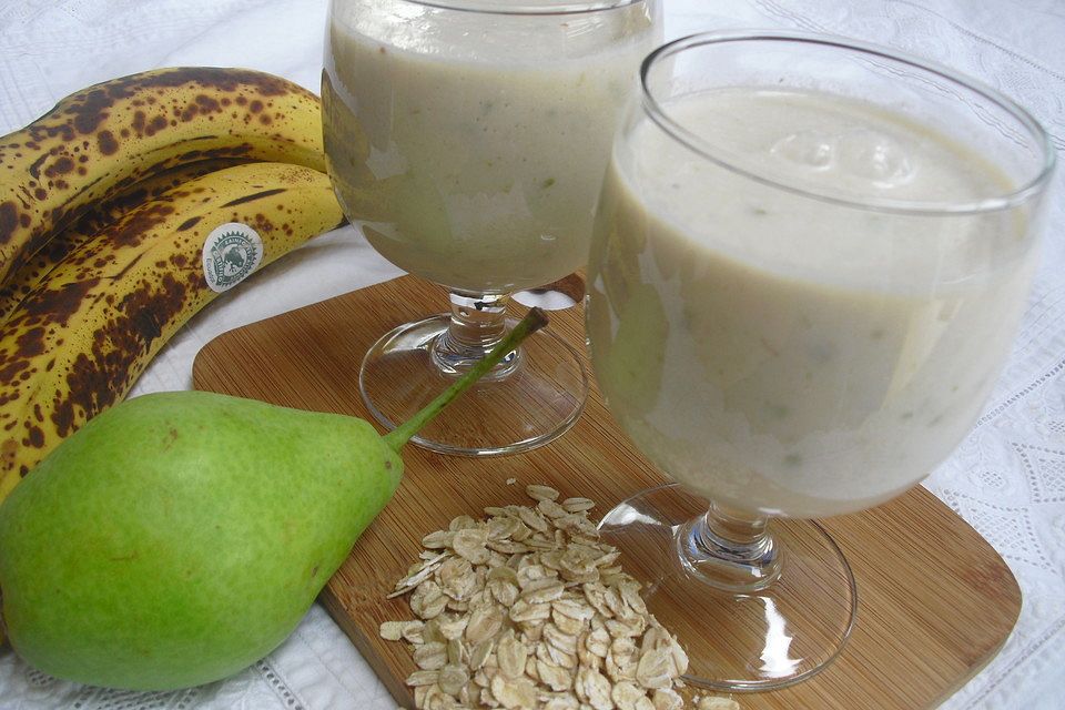 Birnen-Bananen-Smoothie