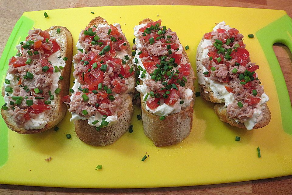 Thunfisch-Bruschetta à la Heike