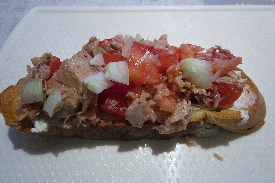 Thunfisch-Bruschetta à la Heike