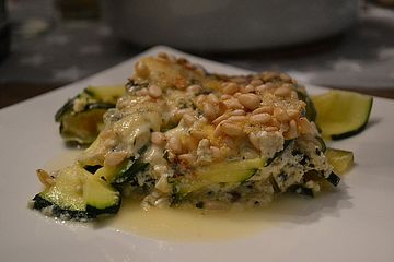 Zucchini-Quark-Lasagne
