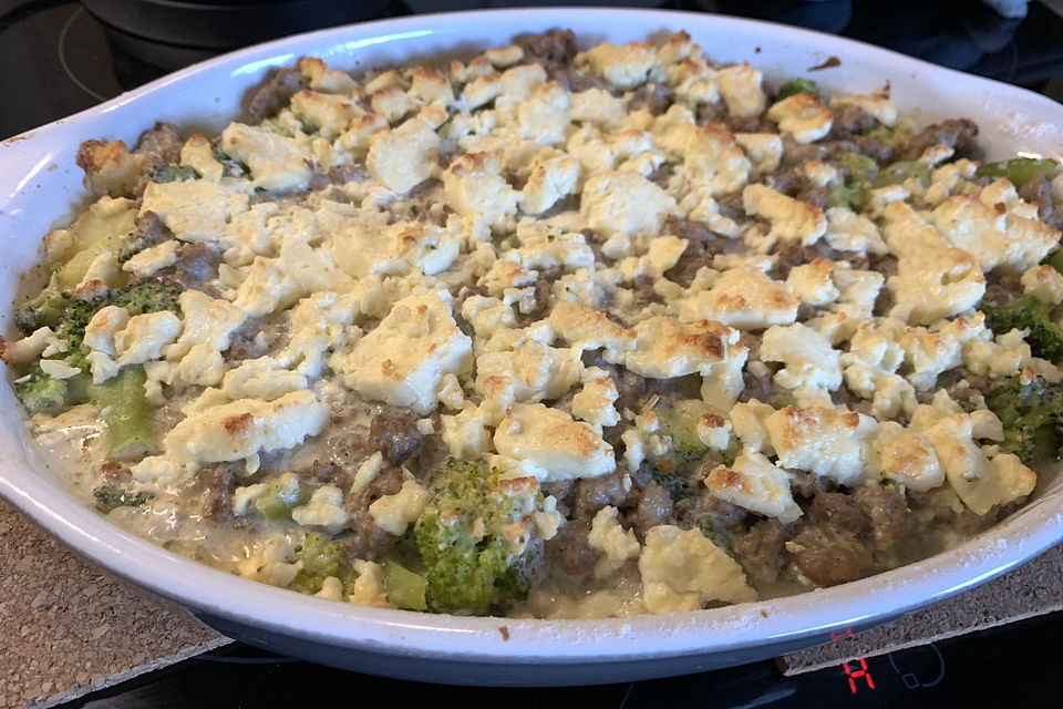 Hack-Feta-Kartoffel-Auflauf