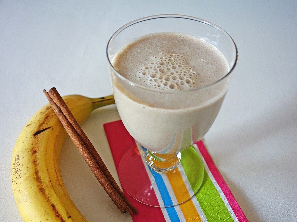 Bananen-Milchshake mit Zimt von schnkt| Chefkoch