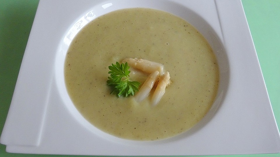 Spargelcremesuppe Von Kilian2502 Chefkoch 