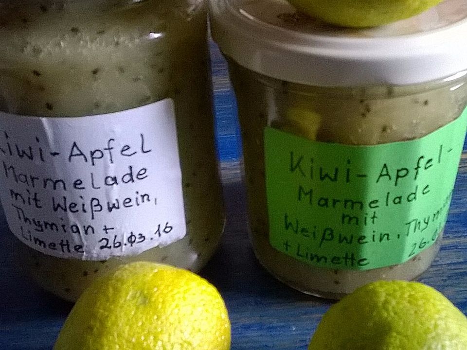 Kiwi-Apfel-Marmelade von Diddl-Dischi| Chefkoch