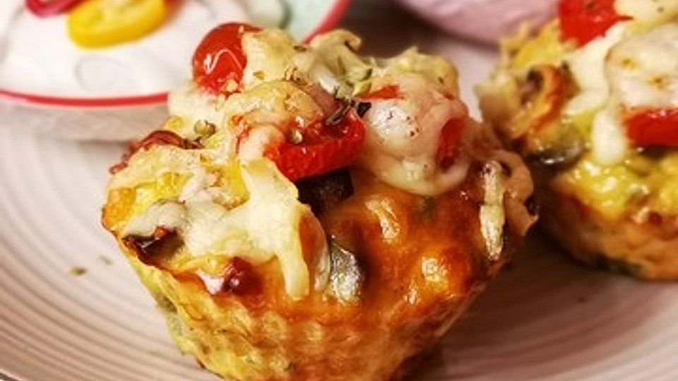 Herzhafte Low Carb Muffins-image