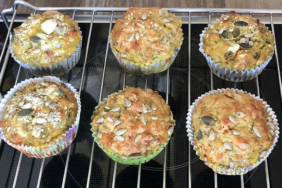 Herzhafte Low Carb Muffins