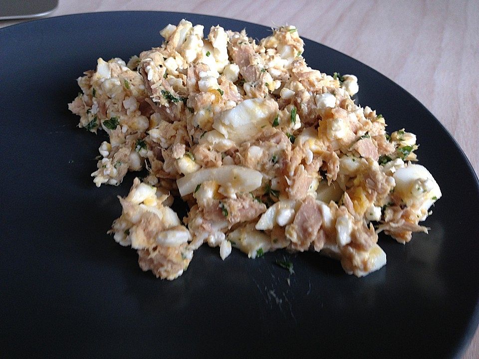 Thunfisch-Ei-Salat von küchenelse| Chefkoch