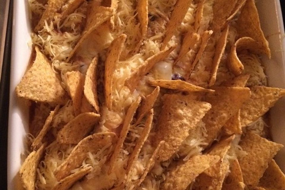 Nachoauflauf mit Hackfleisch Nachoauflauf mit Hackfleisch
