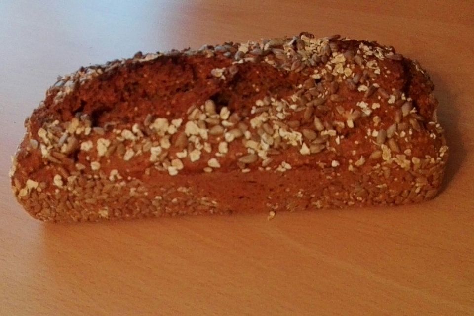 5-Minuten Bierbrot - mit Superfoods gebacken