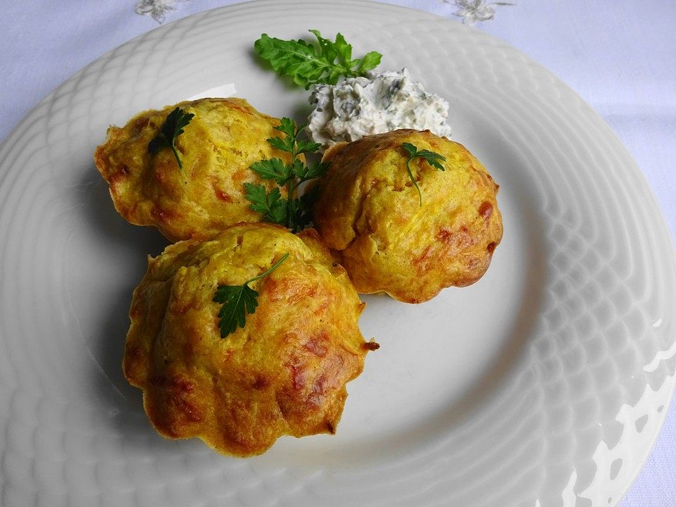 Käse-Kürbis-Muffins von Esslust| Chefkoch