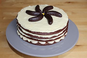 Kleine Schoko Bananen Torte Von Ma Vie Vegan Chefkoch